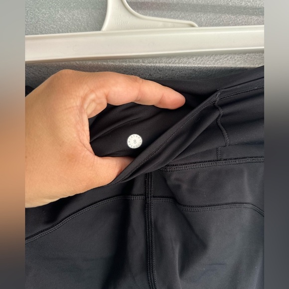 Women’s Lululemon Fast and Free Black 7/8 Tight Size 8 - Picture 9 of 13